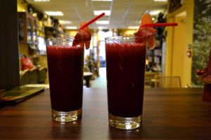 Fresh juices made to order!

 at The Calabash of Culture in South East London