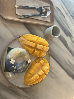   at Make Me Mango Tha Tian in Bangkok