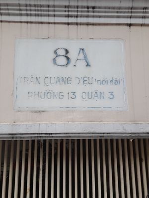 Outside this address at Bun Mi Xao Chay 17K in Ho Chi Minh City
