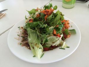 side salad at SnackBar12 in Schwabisch Hall