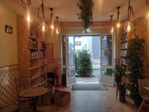 Inside at Pela Estrada Fora - Café Livraria in Aveiro