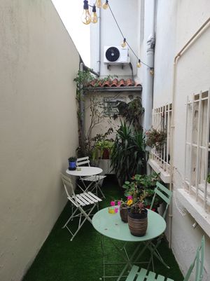 Outside space at Pela Estrada Fora - Café Livraria in Aveiro
