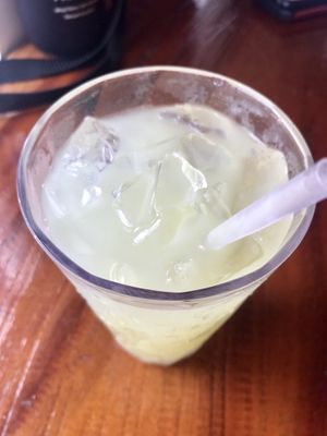 Local drink. Yum 😋  at Ital in Paradise in St Croix