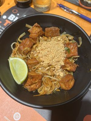 Vegan pad thai  at Nosh Padova - Asian Street Food in Padua