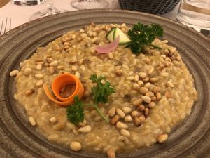 Risotto ai funghi at Gintilla in Cagliari