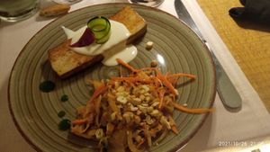 Tofu/ kimchi at Gintilla in Cagliari