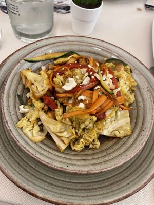 Pad Thai tofu  at Gintilla in Cagliari