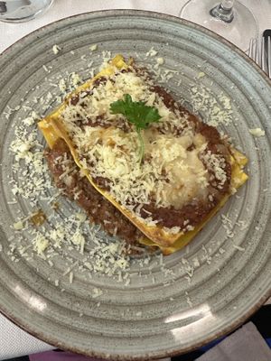 Lasagne  at Gintilla in Cagliari