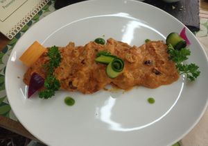 Seitan with olives at Gintilla in Cagliari