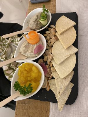 Cheese platter  at Gintilla in Cagliari