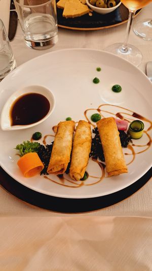 Thai rolls at Gintilla in Cagliari