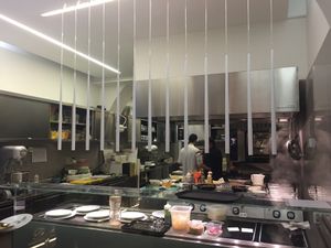 La cucina a vista  at Gintilla in Cagliari