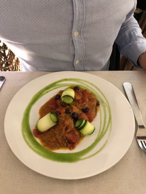Seitan escalope at Gintilla in Cagliari
