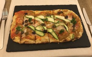 Pizza at Gintilla in Cagliari