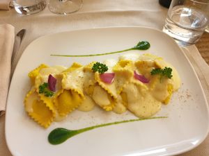 Spinach Pasta  at Gintilla in Cagliari