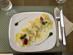 Ravioli  at Gintilla in Cagliari