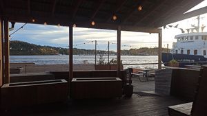 Vista sul mare at Vippa in Oslo