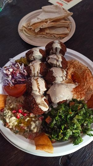 Piatto vegano at Vippa in Oslo