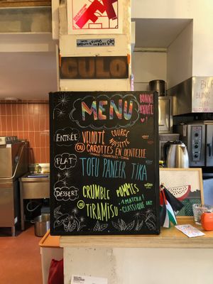 Menu du jour at Coco Cantine in Paris