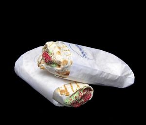 Wraps with Seitan, Tofu, Falafel or Mushrooms by your choice. at Horizontal in St Petersburg