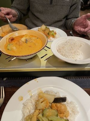 Vegan massaman curry #Veganuary at Thai Sakon in Huddersfield