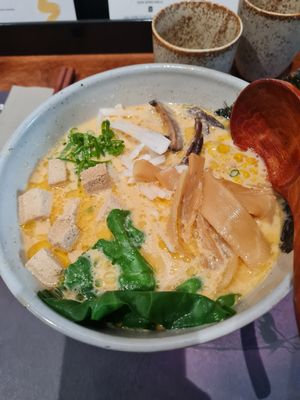 Tantan veg: vegan spicy ramen at Yume | La via Zen del Ramen in Padua