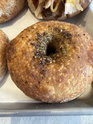 Za’atr biali  at Bialy Bird in Portland