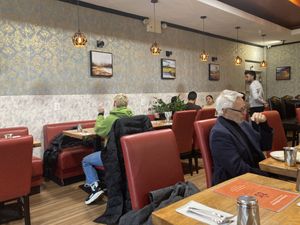 Inside  at Annapurna Bhavan in New York City