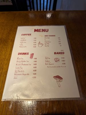  at Flying Mushroom Cafe in Tokyo