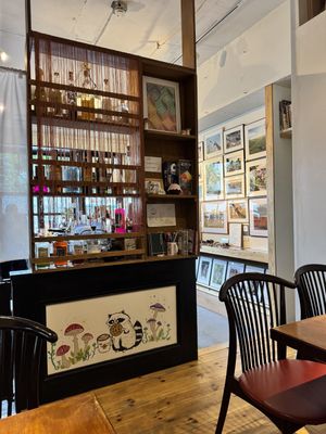   at Flying Mushroom Cafe in Tokyo