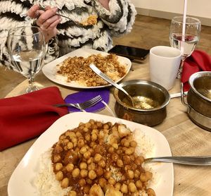 Aloo Chana  at Taj Mahal in Schenectady