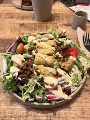 Plantfull Caesar protein salad  at PLANT SHACK Valencia in Valencia
