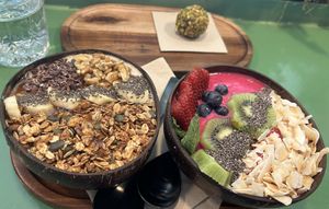 Smoothie bowls   at PLANT SHACK Valencia in Valencia