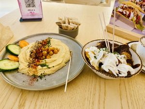 Half portions! Delicious 🤤   at Almalibre Açaí House 💜 Perez Pujol in Valencia