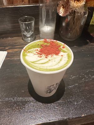 Matcha at Sleeper Coffee in Astoria