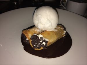 cannoli  at Candle 79 in New York City