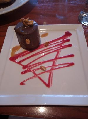 chocolate-peanut butter bliss at Candle 79 in New York City