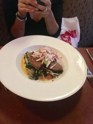 Cajun seitan special entre at Candle 79 in New York City