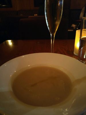 Soup of the day  at Candle 79 in New York City