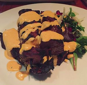 Seitan skewers at Candle 79 in New York City