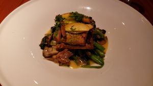 Chipotle grilled Tempeh at Candle 79 in New York City