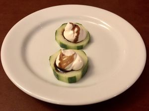 Pallet cleanser  at Candle 79 in New York City