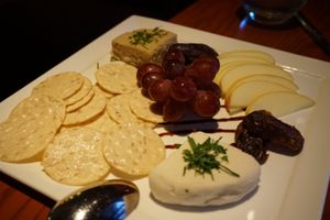 Cheese platter at Candle 79 in New York City