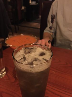 Lavender sprig!  at Candle 79 in New York City