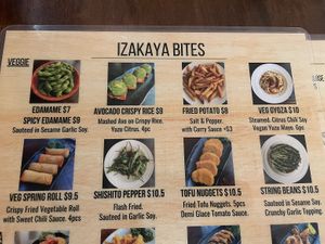 Veggie appetizers   at Ramen Izakaya NoHo in Los Angeles