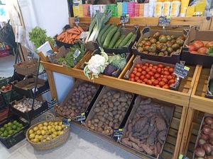  at La Parada de Órgiva Tienda Ecológica. Organic natural food store. in Andalucía