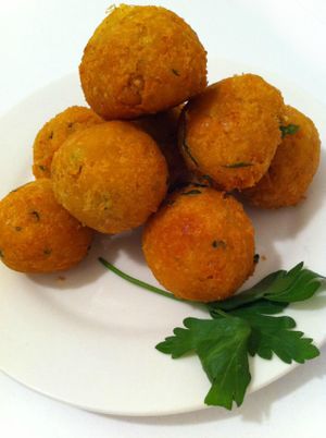 falafel at Vegan Raven in Cagliari