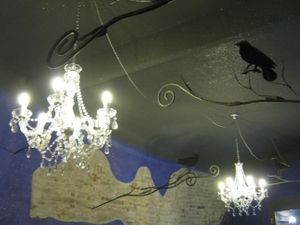 interno locale at Vegan Raven in Cagliari