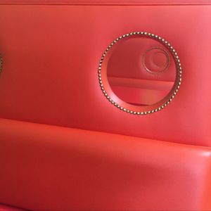 I love the seating at Sprout Vegan 2.0 in Baltimore