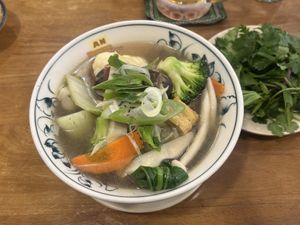 Pho  at Nhà An - Vietnamese local food restaurant and vegan in Da Nang